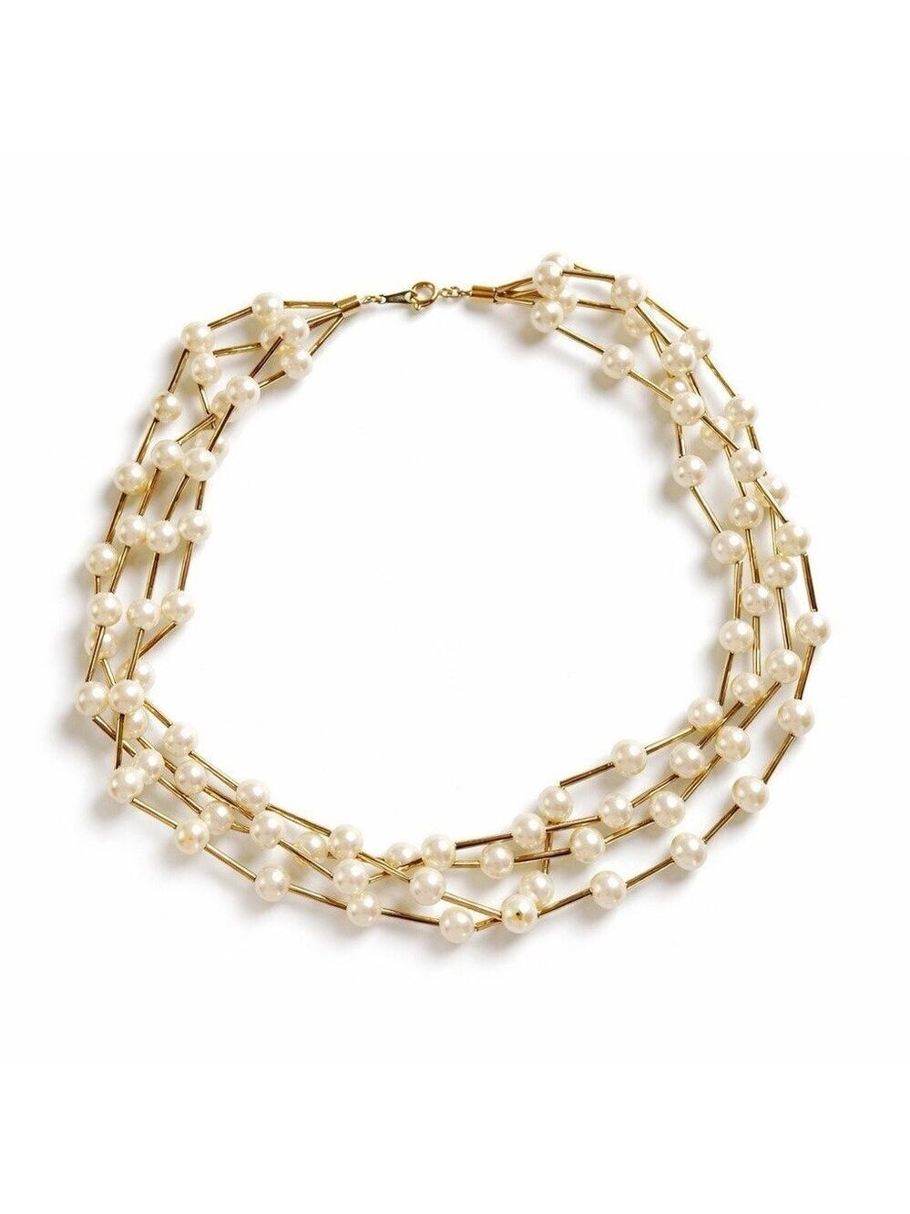 Vintage AVON Cashmere Pearl 18 Inch Necklace